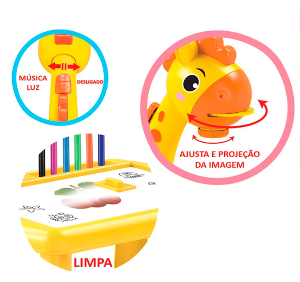 Lousa Mesinha Com Projetor - Imagem 3
