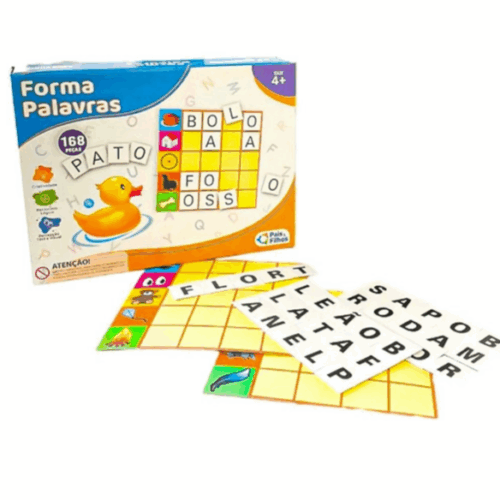 Jogo Forma Palavras Patinho