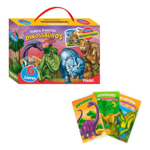 Maleta Divertida Dinossauros