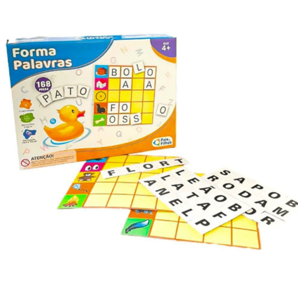 Jogo Forma Palavras Patinho