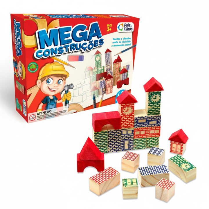 Brinquedo Mega Construções