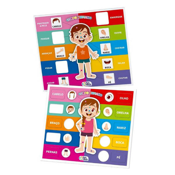 Caça Figuras Corpo Humano - Imagem 2