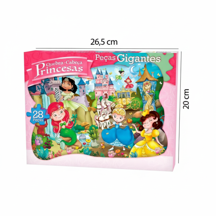 Jogo Quebra-Cabeça Princesas - Imagem 3