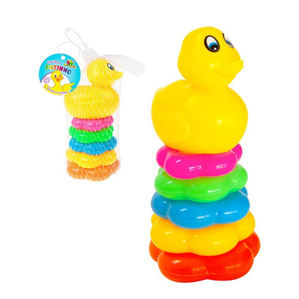 Pato Educativo Com 5 Argolas - Imagem 3