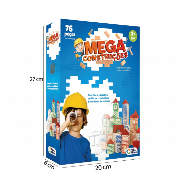 Brinquedo Mega Construções - Imagem 3